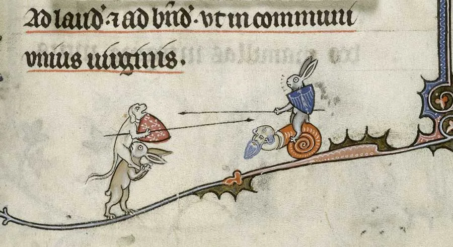 Jousting Bunny