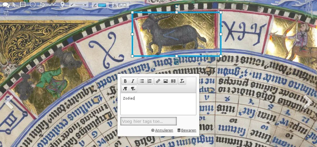 IIIF Colour inversion in a manuscript from the BSB