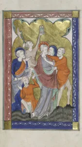 Cambridge, Corpus Christi College, MS 053: The Peterborough Psalter and Bestiary. 12r.