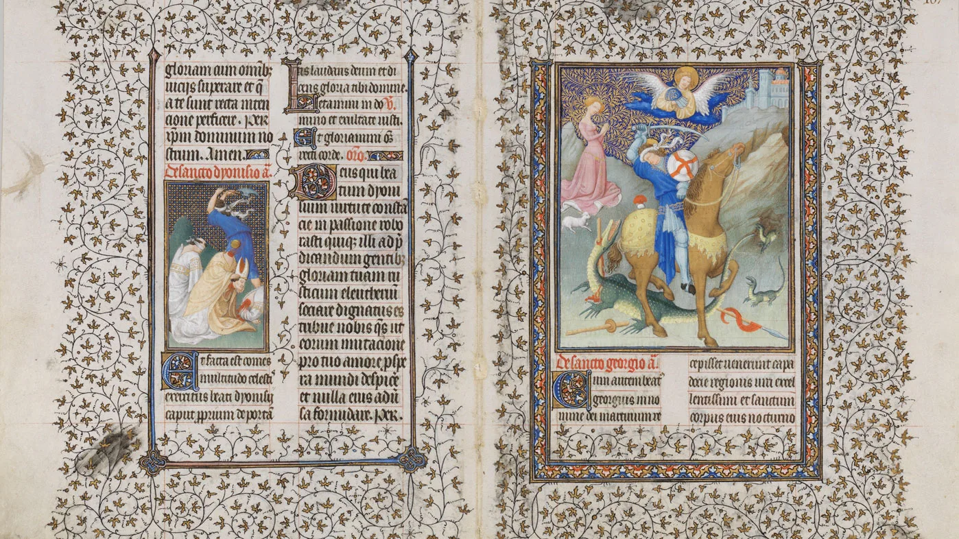 The Belles Heures of Jean de France, duc de Berry, f 166v 167r
