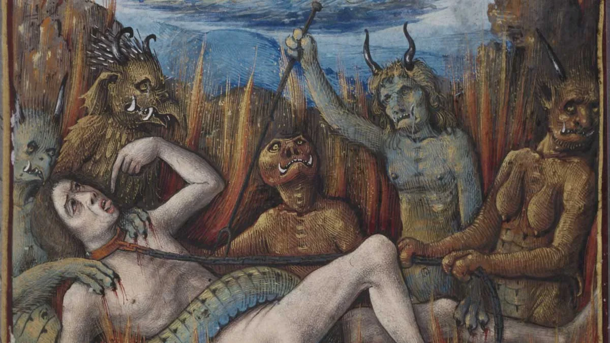 Detail from the Vanderbilt Hours, f. 74r