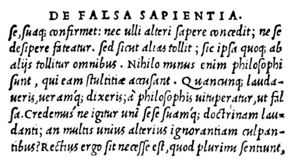 Lucius Caecilius Firmianus Lactantius, De Falsa Sapentia, printed by Aldus Manutius, Venice, c. 1500